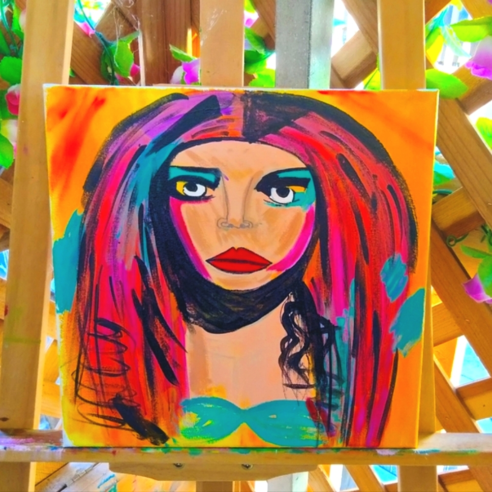 Acrylic Painting on Canvas Original Art